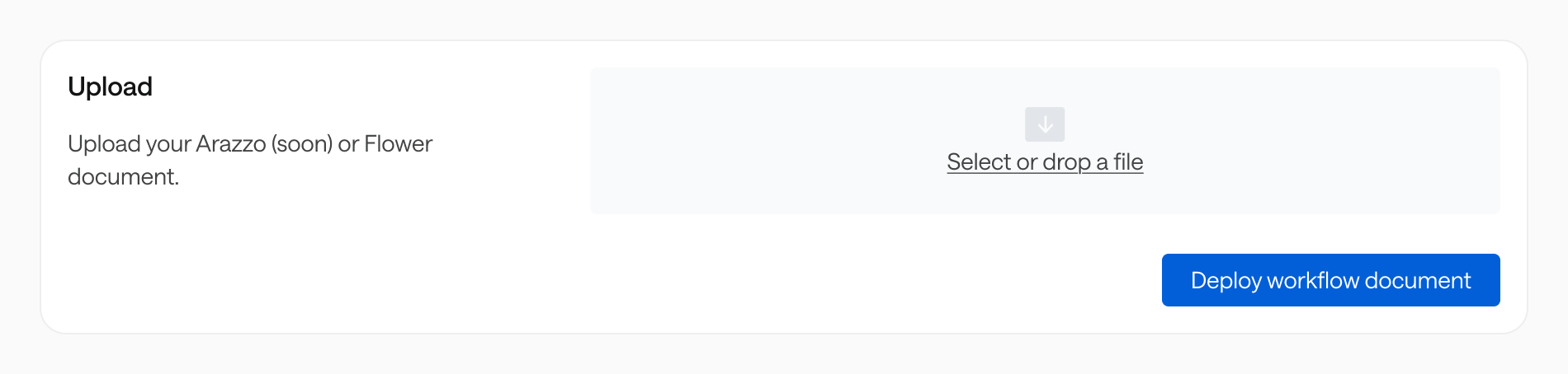 MCP server web upload module